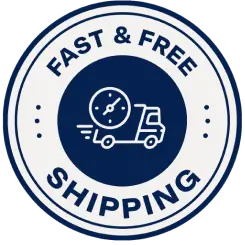 Fast and free shipping